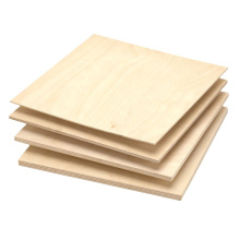 CARB P2 E0 first grade  3-18mm laser cutting plywood birch veneer core plywood